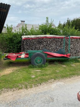 Dvoukolová plošina za traktor - 2