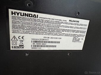 Televize Hyundai 24” + Set Top Box - 2