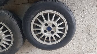 Prodám letní sadu alu kol 165/65/14 - 2
