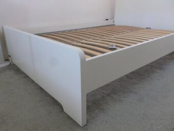 Postel Ikea Askvoll 140x200 včetně roštů a (matrace) - 2
