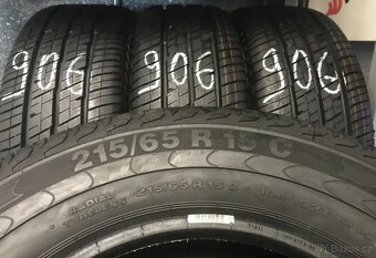 Zánovní letní sada č.906 - Continental - 215/65/15 Céčka - 2