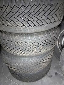 Sada Original Alu kol VW 5x112 R 16 zimní pneu 215/55 R16 - 2