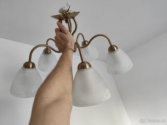 SLEVA Lustr svítidlo pěti ramenné 5xE27 SLEVA - 2