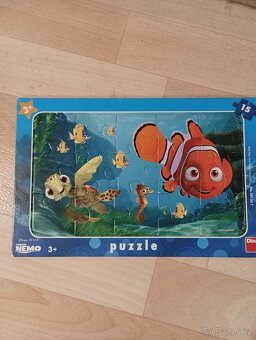 Puzzle Krteček + Nemo - 2