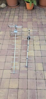 2x TV antena na dvb-t2 + 1x rádio antena - 2