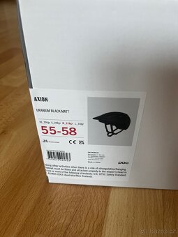 NOVÁ prilba na kolo Poc axion vel M 55-58cm - 2