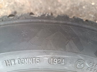 Kangoo/ Citan - disky 6x15 + zánovní zimní 195/65/15 DOT2024 - 2