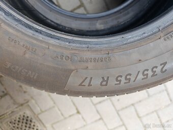 4x pneu Michelin Premacy 4, 235/55 r17 103y vzorek 4-5mm,DOT - 2