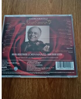 Andrea Bocelli Sentimento CD - 2