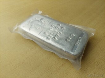 Stříbrná cihla - 1 kg - 2