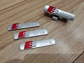 AUDI Sline napisy znak loga S line - 2