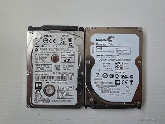 Různé 2,5"/3,5" SATA HDD 320-500GB - 2