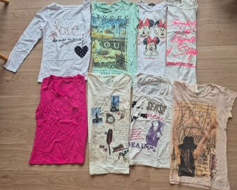 Dámská trika, triko, trička, sada, balík. - 2