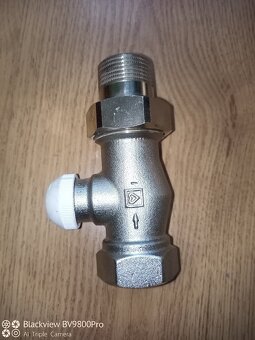 HERZ TS-90- Termostatický ventil přímý 1" - 2
