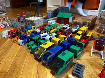 Dřevěné vláčky a koleje - 2