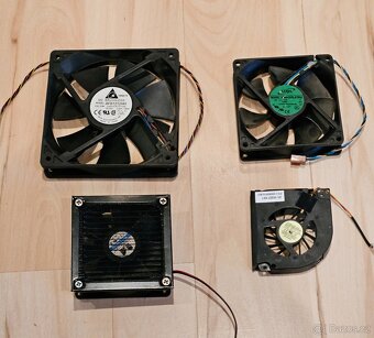 Různé ventilátory do PC - 2