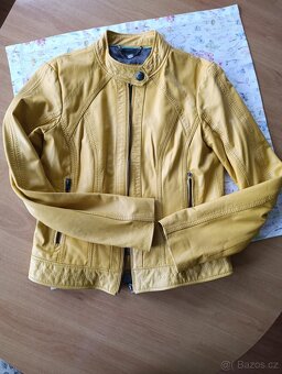 Kožená bunda Esprit vel.m - 2