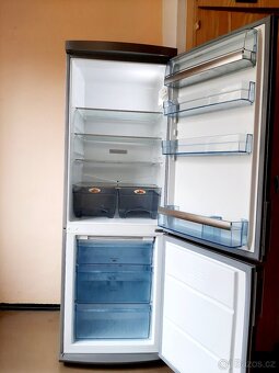 Lednice AEG s mrazákem A ++, nerez - 2