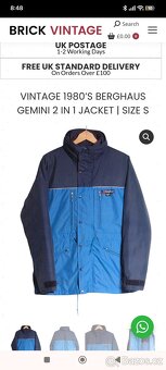 Pánská bunda 2v 1 jaro,podzim,zima - 2