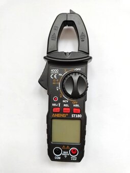 Klešťový multimetr ANENG ST180. - 2