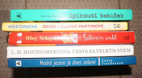 5 ks knih - dívčí romány - 2