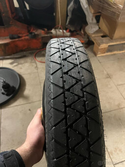 Dojezdová rezerva 5x100 T125/70 R18 - 2