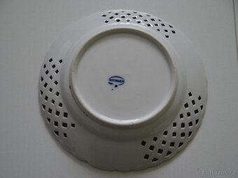 Prolamovaný porcelánový talíř Meissen - 2