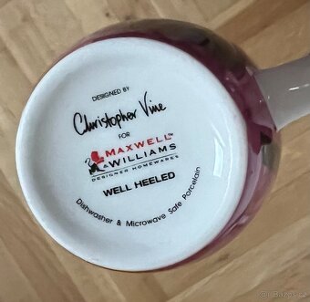 Hrnky WELL HEELED designed by Christopher Vine for Maxwell & - 2
