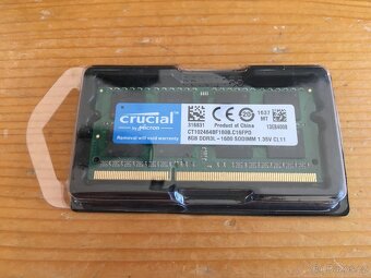 Crucial DDR3L SO-DIMM 8GB 1600 CL11 - 2