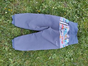 Zateplené Softshellové kalhoty unuo 98/104 - 2