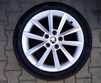 Alu kola originál Škoda Octavia III 5x112 R17 Teron - 2