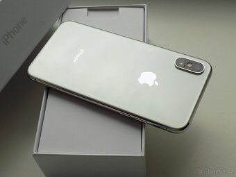 APPLE iPhone XS 64GB Silver - ZÁRUKA 12 MĚSÍCŮ - KOMPLETNÍ - 2