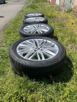 Prodám alu Seat 5x112 r18 letní pneu - 2
