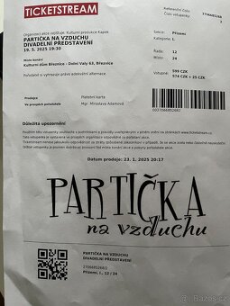 Lístky na particku na vzduchu - 2