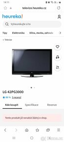 Prodám televizi LG - 2