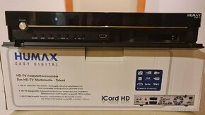 Satelitní reciever Humax icord HD - 2