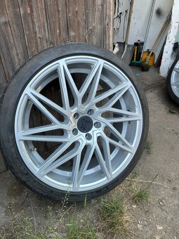 Keskin 20” ALU kola 5x112 + nové pneu – TOP stav - 2