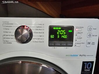 Pračka se sušičkou Samsung WD806U4SAWQ/LE - 2