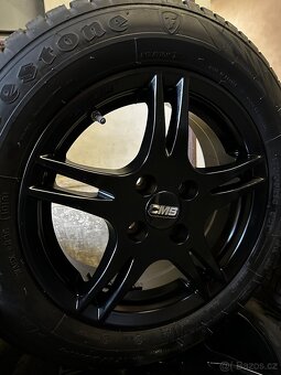4x98 R14 5,5J ET38 + 175/65 R15 zimné - 2