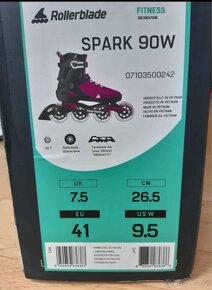 Kolečkové brusle Rollerblade vel.41 - 2