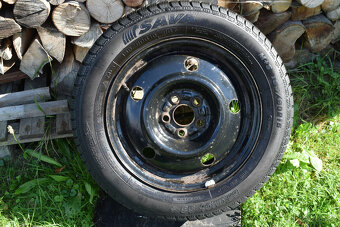 4ks zimní pneu Sava 195/60R15 na ocel. discích Subaru - 2