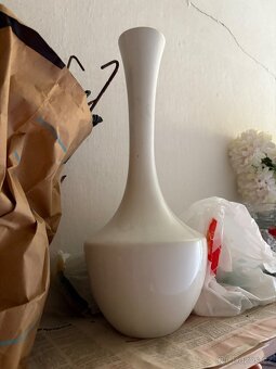 Retro staré sklo, porcelán, lampy… - 2