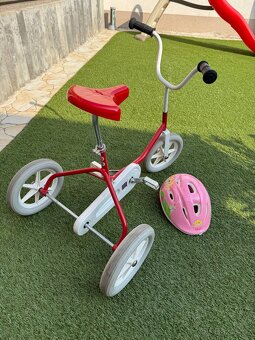 Tříkolka dětská, česká Kovodružstvo KŽD, kvalitní. TOP STAV - 2