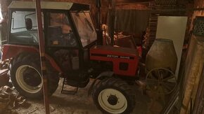 Zetor 5245 + kára na UNC + lopata + pneu - 2