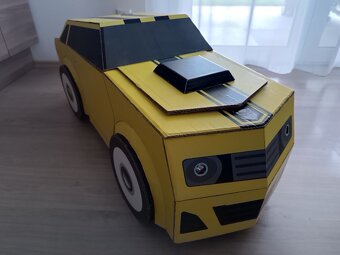 Kostým BumbleBee, Transformers, Čmelák, Robot-auto - 2