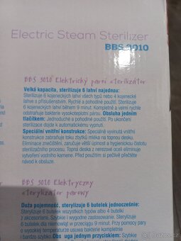 Elektrický parní sterilizátor Bayby - 2