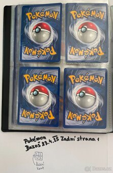 Kusové Pokémon VINTAGE karty (KARTY STARÉ PŘES 20LET)(3) - 2