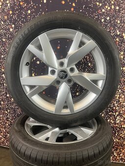 Škoda octavia 4 LYRA 205/55r17 alu kola+ pneu - 2