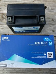 Motobaterie EXIDE AGM12-10 - 2