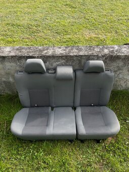 Šedý interiér Sedadla VW Golf 4 Variant / Bora - 2